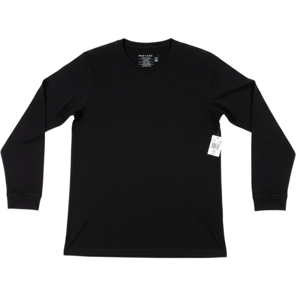 Weatherproof 32‎ Degrees Heat Mens Black Long Sleeve Crew Neck Thermal Tee M NEW